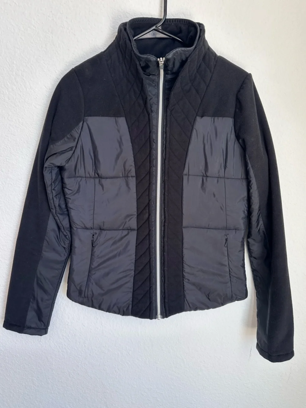 Lululemon St Moritz Black Fleece Lined Windproof Jacket 6